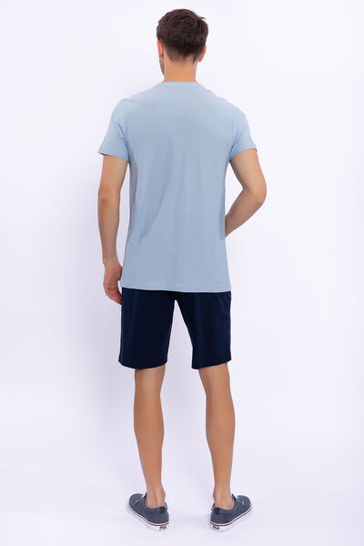 Arnetta Сірий бермуди для чоловіків, облягаючі