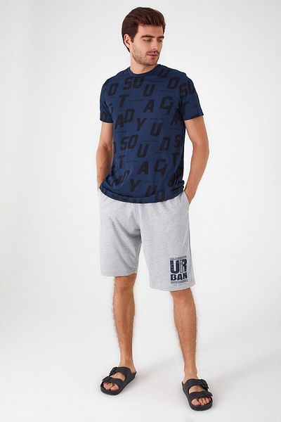ROLY POLY Ανδρική βερμούδα ανδρική φόρμα Rolypoly Urban Team Navy Blue