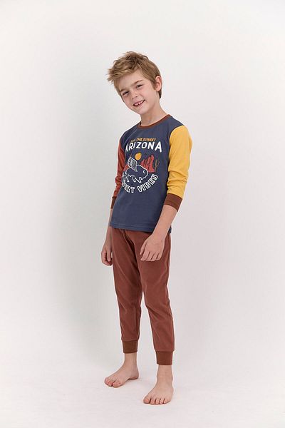 ROLY POLY Boy's Rolypoly Arizona Dark Indigo Pajama Set
