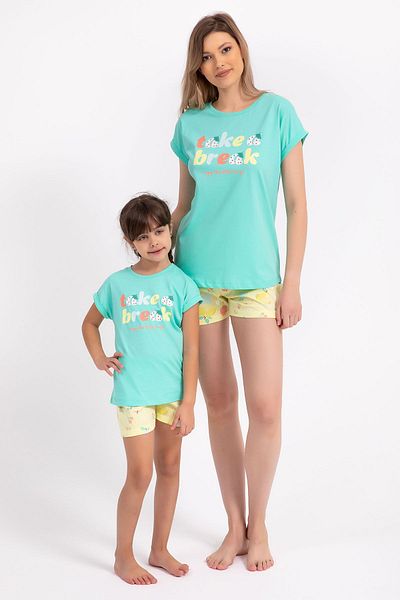 ROLY POLY Set de pantaloni scurți pentru fete Rolypoly Take A Break Blue