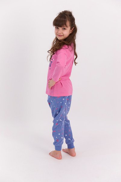 ROLY POLY Set de pijamale roz pentru fete Rolypoly Shine Bright Like The Stars