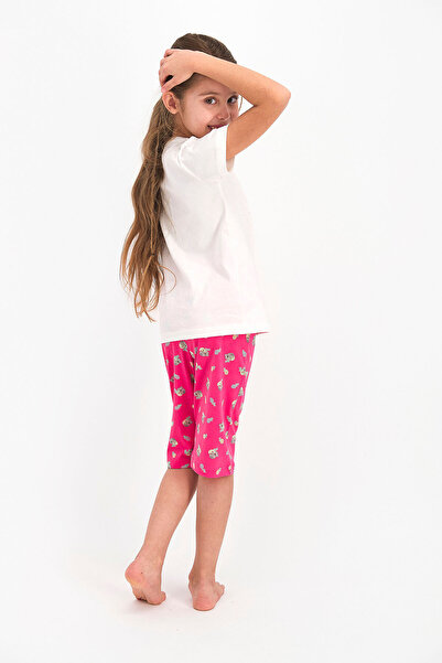 ROLY POLY Girl's Rolypoly Pina Koala Cream Capri Set