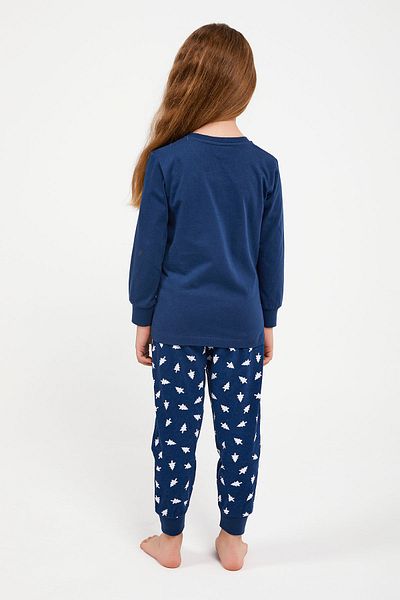 ROLY POLY Rolypoly Pure Love - Σετ πιτζάμες για κορίτσια Dark Indigo με μακριά μανίκια