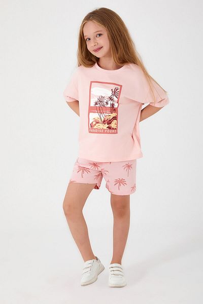 ROLY POLY Rolypoly - Pink Girl's Shorts Set