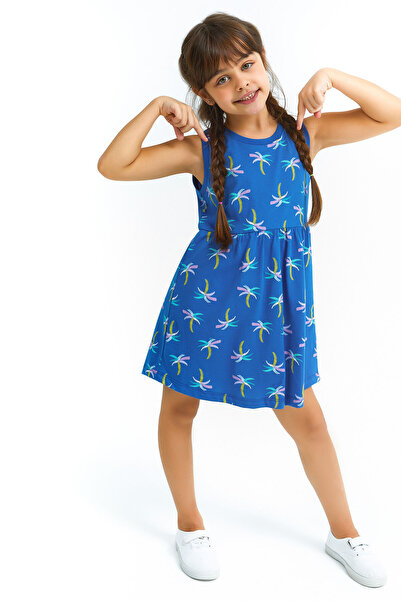 ROLY POLY Girl - Rolypoly Feeling Tropical Cobalt Blue Dress