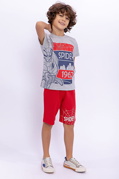 SPIDERMAN Licensed Spidey Grimelange Boy Bermuda Suit