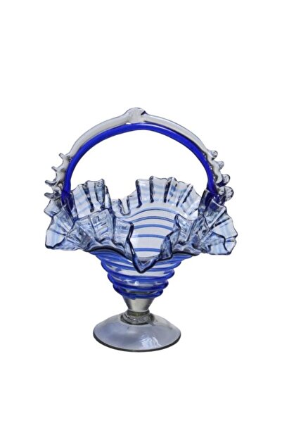 Genel Markalar Nuria Ev Dekorasyon Üfleme Cam El Yapımı Kulplu Murano Şekerli...