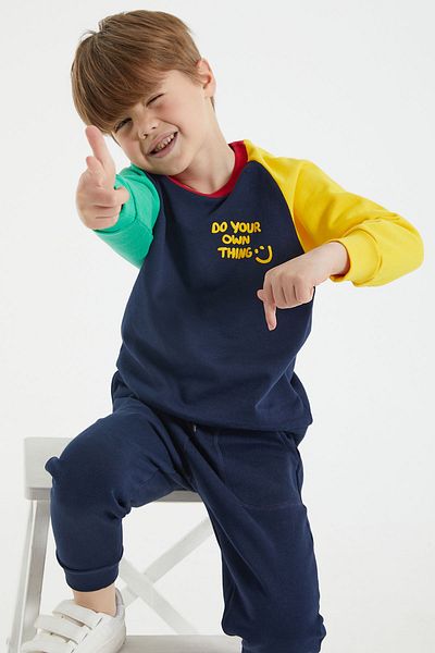 ROLY POLY Σετ αθλητικής φόρμας Rolypoly Boy's Navy Blue - Κάντε το δικό σας πράγμα