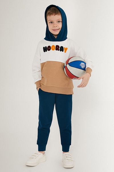 Rolypoly Σετ φόρμας για αγόρι Hooray White Brown