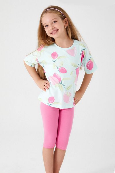 ROLY POLY Set de jambiere pentru fete Rolypoly Lemon Dark Cream