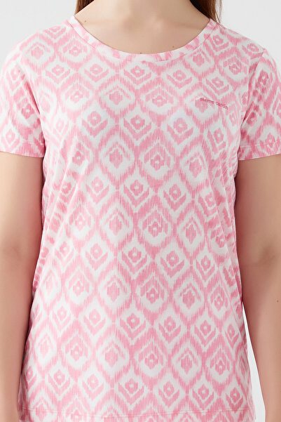 Pierre Cardin Sweet Pink Tiny Dusty Pink Women's Capri Set