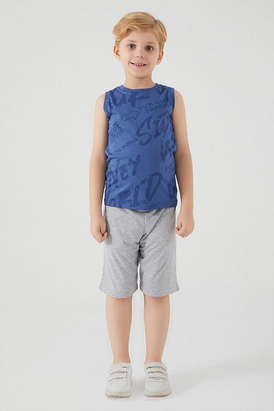 ROLY POLY Rolypoly Boy Blue Bermuda Suit