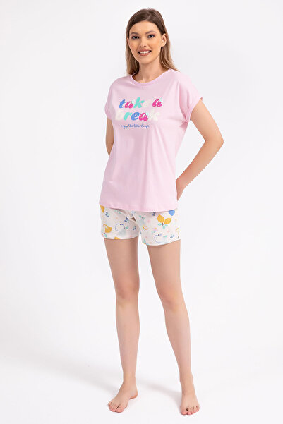 ROLY POLY Rolypoly pink shorts set for girls