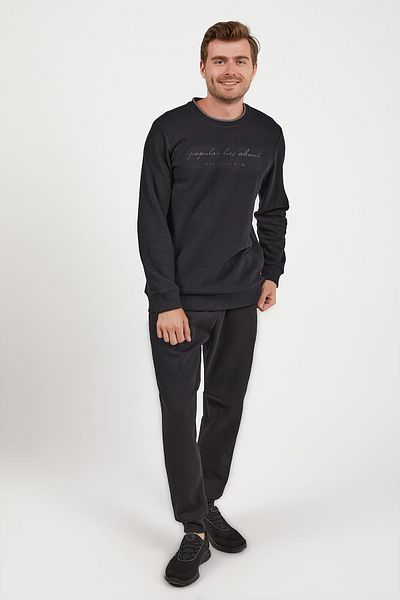 Arnetta Popular Lies About Black Men's Long Sleeve Pajama Set