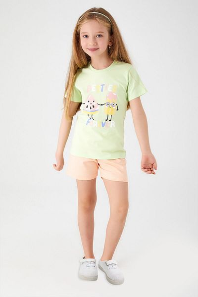 ROLY POLY Set pantaloni scurți verzi pentru fete Rolypoly