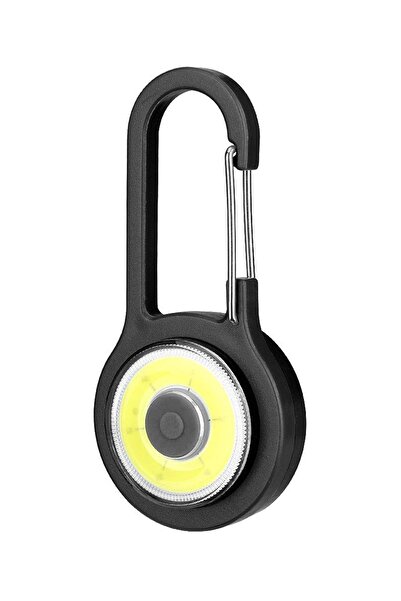 tusah Anahtarlık Güçlü Kademeli Kancalı Pilli Fener Pt-1850