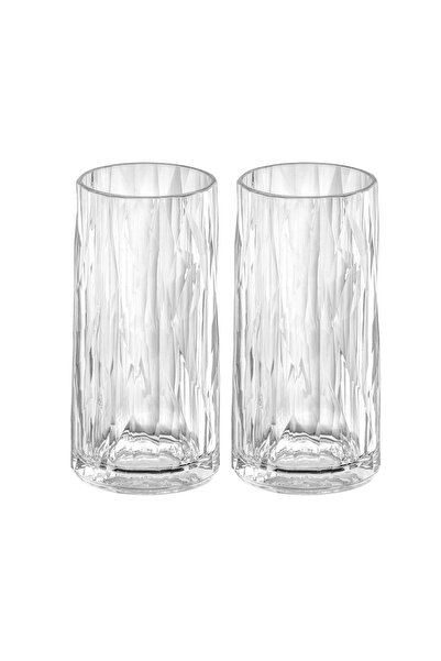 Koziol Superglas 2'li Bardak Seti 300 ml Şeffaf
