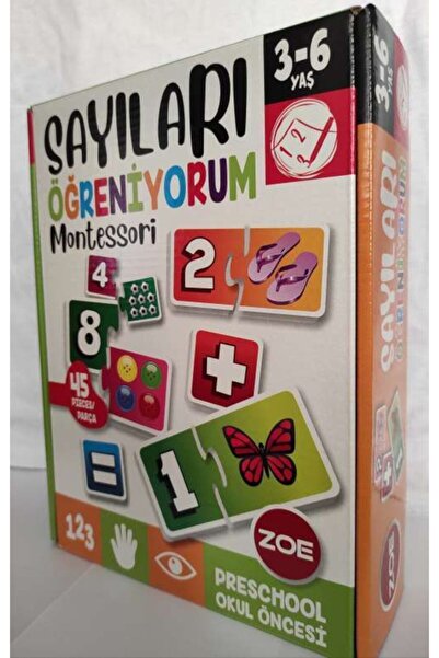 ONUR PUZZLE Lightcrop Zoe Learning Numbers Montessori Preschool