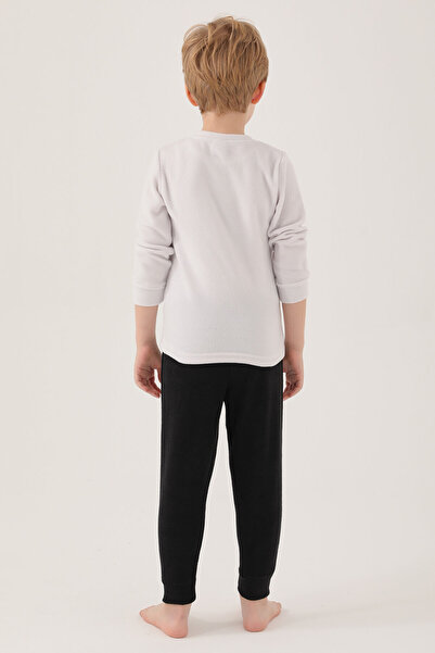 Rolypoly Erkek Çocuk Siyah Pijama Takımı