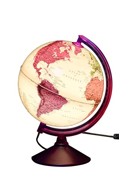 Gürbüz Yayınları Seven Colors 7 Renk Işıklı Dünya Küresi 26cm