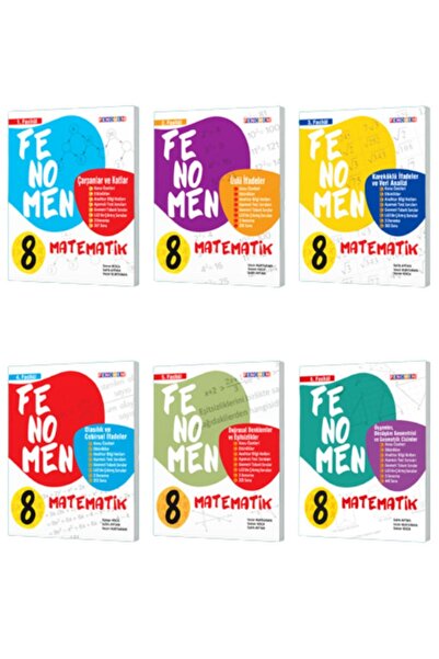 Gama Yayınları Fenomen 8.sınıf Matematik 1.2.3.4.5.6. Fasikül Set 2022 Soru B...