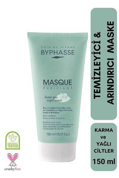 BYPHASSE Cleansing and Purifying Mask Combination and Oily Skin 150ml