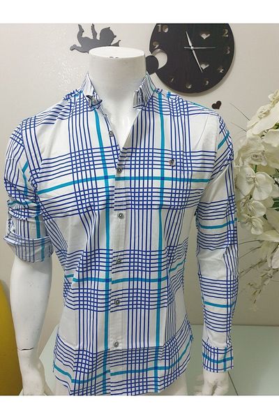 GGMM Men's Sports Shirt Licrali Printed