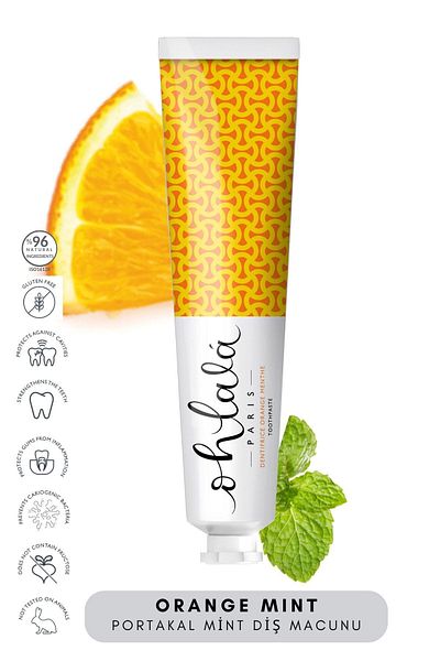 OHLALA Orange Mint (Orange-Mint) Toothpaste 75ml
