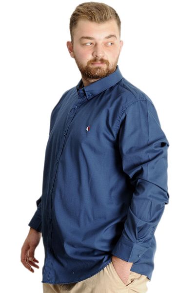 ModeXL Cămașă pentru bărbați de mărime mare Mode Xl mânecă U. Tom Oxford 23303 Parlament