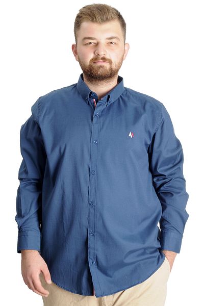 ModeXL Cămașă pentru bărbați de mărime mare Mode Xl mânecă U. Tom Oxford 23303 Parlament