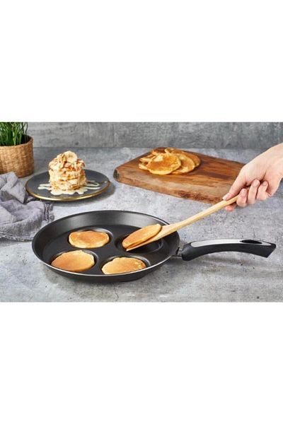 papilla 4-Eye Pancake Pan - Burger Meatball and Hamburger Omelette Pan XL