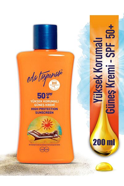 Eda Taşpınar High Protection Sun Cream Spf50+ - 200 Ml