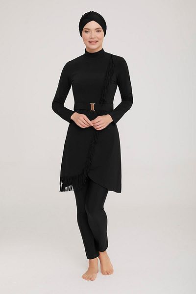 Adasea 4443 Μακρυμάνικο Lycra Hijab μαγιό