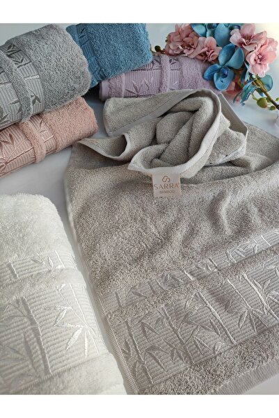 sarra 30X50 Бамбуковий кольоровий набір рушників, 6 штук