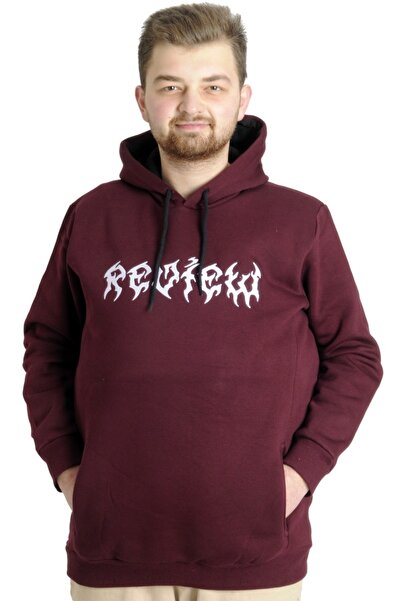 ModeXL Mode XL Чоловічий светр з капюшоном REVIEW 22519 Мурдум