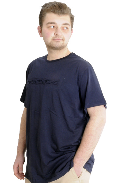 ModeXL Mode Xl Великий розмір Чоловіча футболка Soundness 23114 Синій