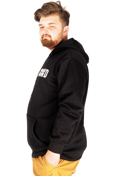 ModeXL Mode Xl Ανδρικό Κεντήματα με κουκούλα ιδρώτα Offmode 21502 Μαύρο