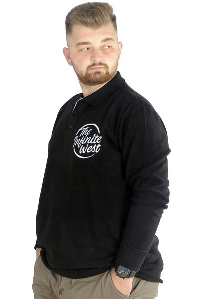 ModeXL Mode Xl Ανδρικό φούτερ Polo Thessaloniki Infinite 22441 Μαύρο