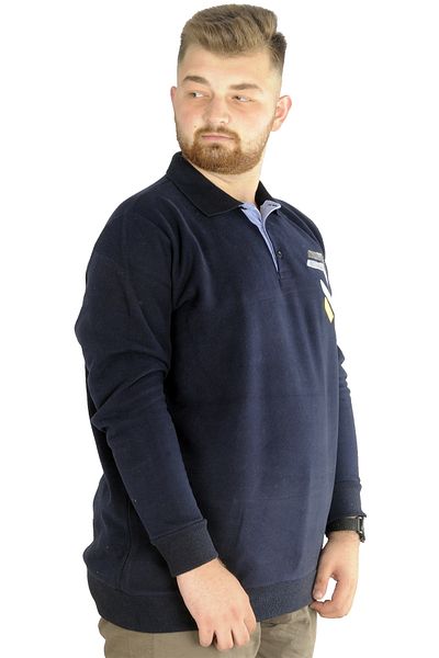 ModeXL Mode Xl Ανδρικό φούτερ Polo Thessaloniki Strong 22440 Navy Blue