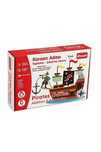 Rossie Pirate Island Addition and Subtraction Game