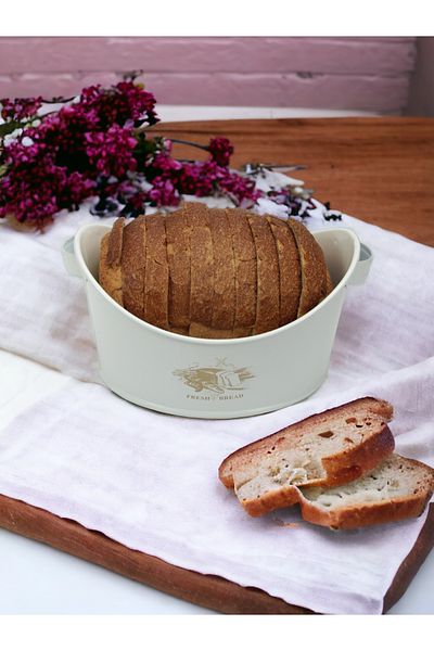 EVSTYLE METAL BOAT BREAD HOLDER