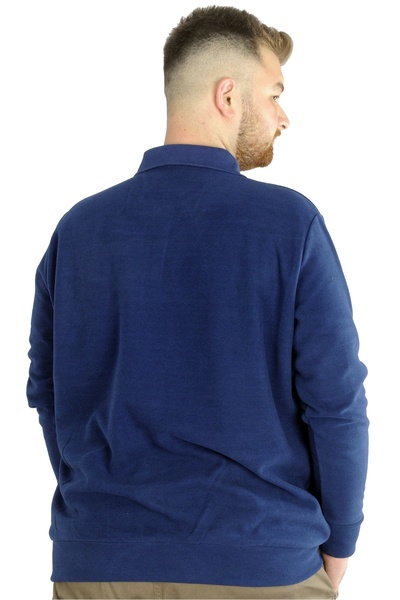 ModeXL Чоловіча кофта Mode Xl Polo Selanik Infinite 22441 Indigo