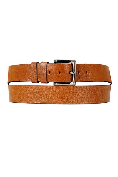 ModeXL Mode Xl Ανδρική Ζώνη 4cm Μεσαίου μεγέθους Δερμάτινη Ζώνη 4252 Tan