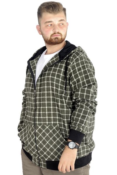 ModeXL Mode Xl Ανδρική τσέπη με κουκούλα ξυλοκόπος 21574 Πράσινη