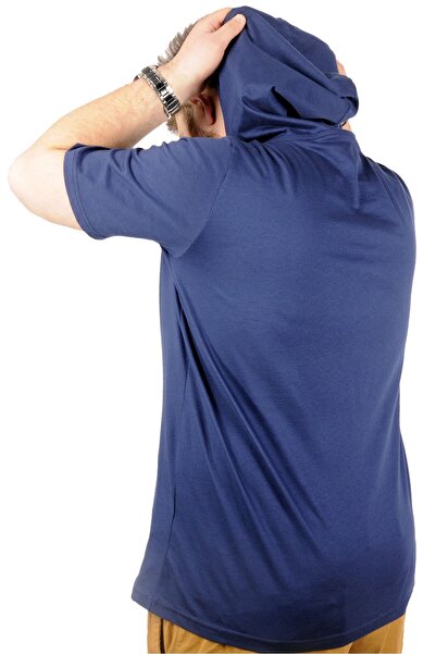 ModeXL Mode Xl Великий розмір Oversize Tshirt Капюшон Basic 21115 Індіго