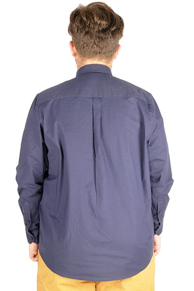 ModeXL Mode Xl Large Size Ανδρικό Κλασικό Πουκάμισο Lycra 20351 Navy Blue