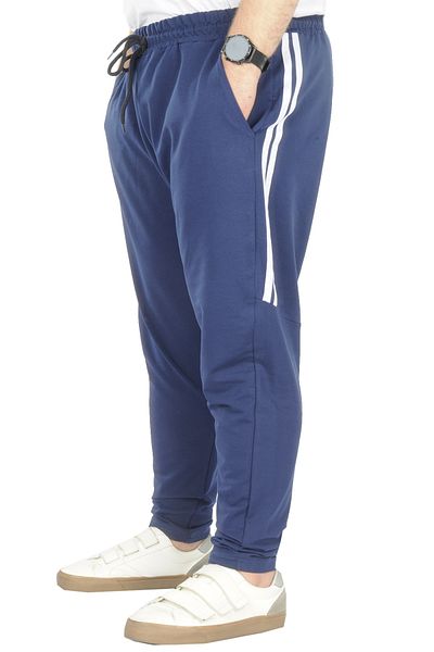 ModeXL Mode Xl Φούτερ μεγάλου μεγέθους Darpaça Stripe 22509 Indigo