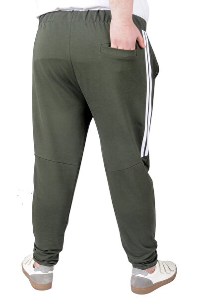 ModeXL Mode Xl Φούτερ μεγάλου μεγέθους Darpaça Stripe 22509 Khaki