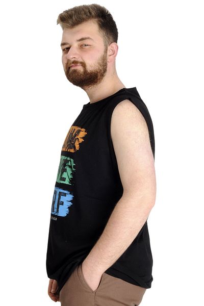ModeXL Mode Xl Ανδρικό εσώρουχο μεγάλου μεγέθους Long Live Surf 23009 Μαύρο