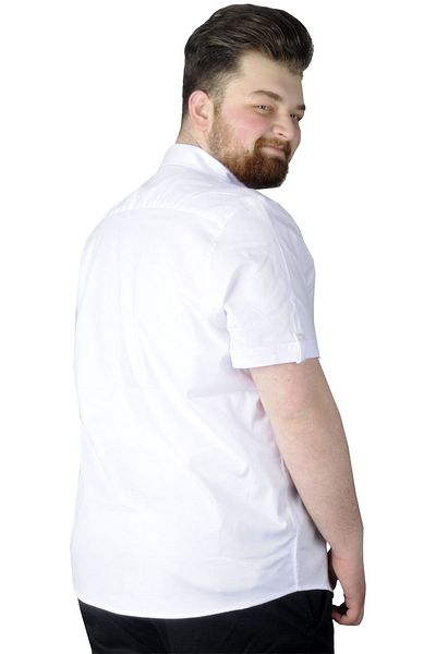 ModeXL Mode Xl Πουκάμισο μεγάλου μεγέθους με στάμπα City 22367 Λευκό